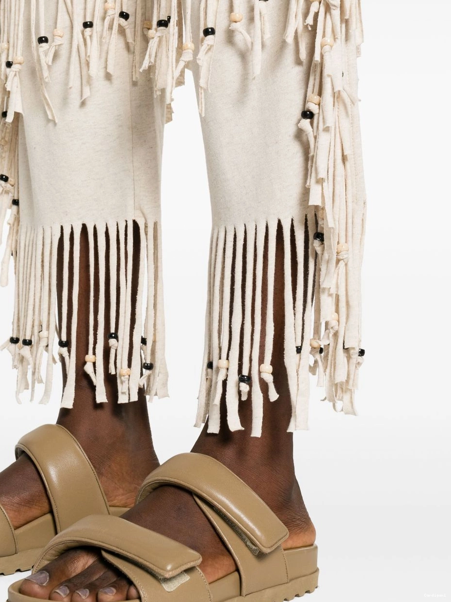 Affordable Alanui Women fringed trousers Monsoon 0811